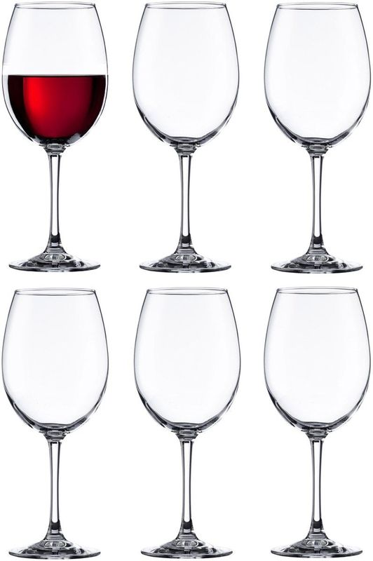 Vicrila - Pinot - Wijnglazen - Transparant - 6x 350 ml - Horeca Kwaliteit