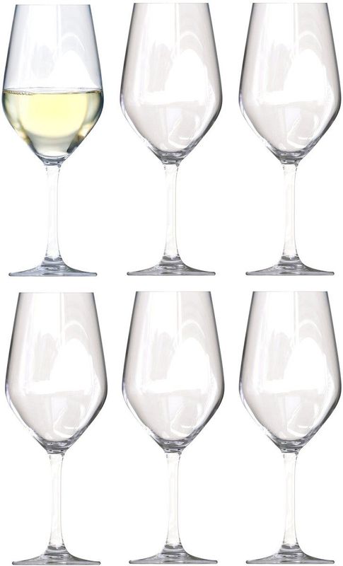 Vicrila - Verdot - Wijnglazen - Transparant - 6x 420 ml - Horeca Kwaliteit