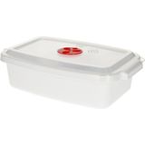 PlasticForte - Magnetronschaal - Wit - Kunststof - 1,6 Liter