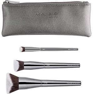 Maiko Precision Pack Luxury Grey Brush Set