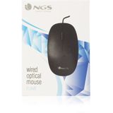 NGS Flame muis Kantoor Rechtshandig USB Type-A Optisch 1000 DPI
