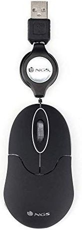 NGS - Sin Black - Muis - Zwart - Bedraad - Ergonomisch Ontwerp