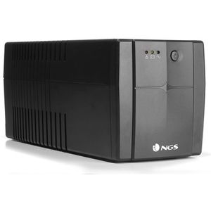 NGS - FORTRESS1500V2 - Ononderbroken UPS-Voeding - Offline UPS - 1200 VA - 720 W - 4 Schuko-stekkers