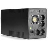 Ngs - Fortress2000v2 - 1500VA UPS - EU-Stekkers - Off-line met Batterij