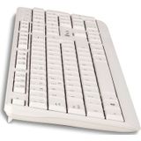 NGS Spike, QWERTY, ES toetsenbord USB Spaans Wit