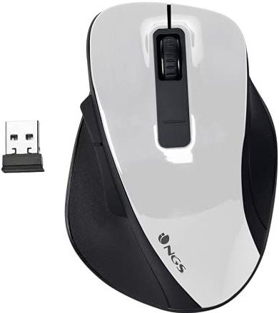 NGS Bow muis Rechtshandig RF Draadloos Optisch 1600 DPI