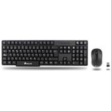 NGS EUPHORIA KIT toetsenbord Inclusief muis Universeel RF Draadloos QWERTY Engels Zwart