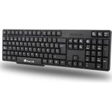 NGS EUPHORIA KIT toetsenbord Inclusief muis Universeel RF Draadloos QWERTY Engels Zwart