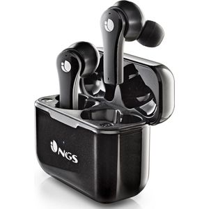 NGS Artica Bloom Black Bluetooth True Wireless Koptelefoon - Zwart