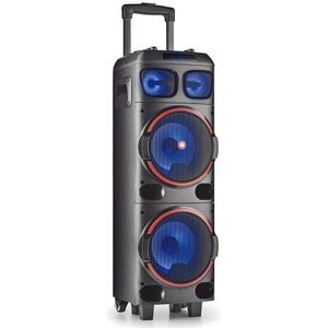 NGS Wild Dub 1 - Bluetooth Speaker - Party Speaker - 300W - Zwart