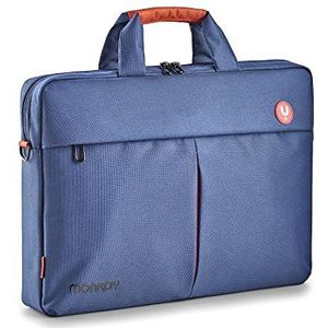 NGS MONRAY SEAMAN - 15.6"" Laptoptas met externe vakken blauw, geweldige bescherming, schouderband