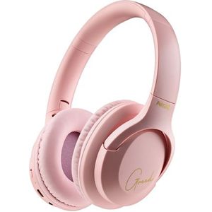 NGS ARTICA GREED Hoofdtelefoons Bedraad en draadloos Hoofdband Oproepen/muziek USB Type-C Bluetooth Roze