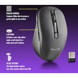 NGS EVO RUST muis Kantoor Rechtshandig RF Draadloos Optisch 1600 DPI