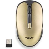 NGS - EVO RUST GOLD - Draadloze Muis - Goud - Oplaadbaar - 2,4GHz