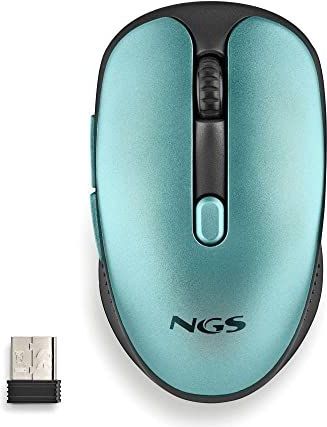NGS - Evo - Draadloze Muis - Blauw - Ergonomisch Ontwerp - 1600 DPI