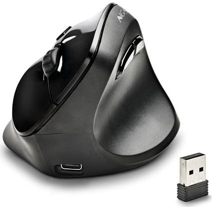 NGS EVO MOKSHA muis Rechtshandig RF Draadloos Optisch 2400 DPI