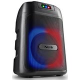 NGS - Wilde Club - Bluetooth Luidspreker - Zwart - 80W RMS - Spatwaterdicht