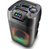 NGS - Wilde Club - Bluetooth Luidspreker - Zwart - 80W RMS - Spatwaterdicht