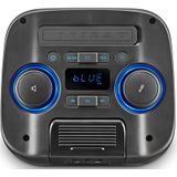 NGS - Wilde Club - Bluetooth Luidspreker - Zwart - 80W RMS - Spatwaterdicht