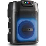 NGS - Wilde Club - Bluetooth Luidspreker - Zwart - 80W RMS - Spatwaterdicht