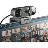 NGS XPRESSCAM 1080HD webcam 2 MP 1920 x 1080 Pixels USB 2.0 Zwart