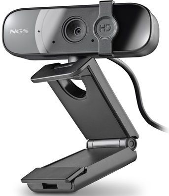 NGS XPRESSCAM 1080HD webcam 2 MP 1920 x 1080 Pixels USB 2.0 Zwart