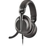 NGS - VOX 805 - Casque Stéréo - Noir - USB-C et Adaptateur USB-A