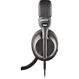 NGS - VOX 805 - Casque Stéréo - Noir - USB-C et Adaptateur USB-A