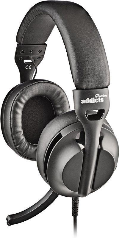 NGS - VOX 805 - Casque Stéréo - Noir - USB-C et Adaptateur USB-A