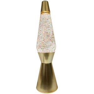 Fisura Bullet lava lamp Golden Glitter