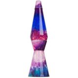 Fisura - Lavalamp met ontspanningseffect. Met reservelamp. Afmetingen: 11,5 cm x 11,5 cm x 40 cm. (Galaxy)