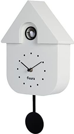 Fisura Cuckoo House Koekoeksklok - Aanpasbaar Volume - Wit