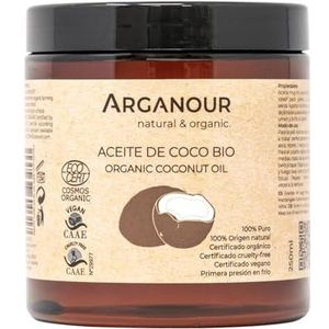 Vochtinbrengende Olie Coconut 100% Arganour (250 ml)