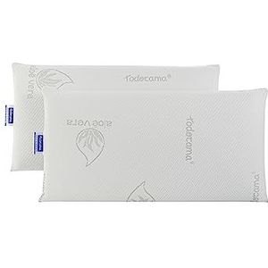 Todocama - Visco-elastisch kussen, 70 cm, 2 stuks