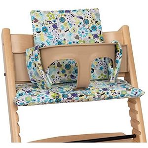Stokke Tripp Trapp, Trip Trap Stokke, Stokke Kinderstoel en Stokke Kinderstoel Kussenhoes (Love Blue)