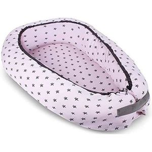 Interbaby - Kussen met sterrenhemel roze