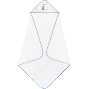 Interbaby Mk004-11 - badhanddoek Disney Mickey Mouse in wit en blauw, 0,2 kg