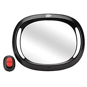 Interbaby Autospiegel Baby Led  32 X 25 Cm Acryl Zwart 2-delig