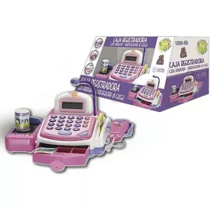 Kassa Kinderspeelgoed – Met Scanner, Geluid, Rekenmachine, Weegschaal En Accessoires, Rollenspel Voor 3-6 Jaar