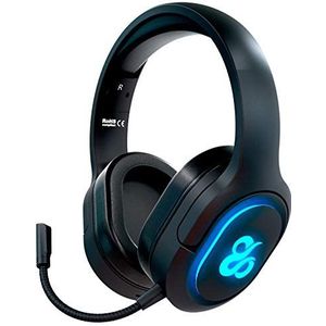 Newskill Scylla Gaming-koptelefoon, draadloos, met microfoon, volledig afneembaar, compatibel met PC, PS4, Xbox One, Nintendo Switch en smartphone (RGB-verlichtingseffecten)
