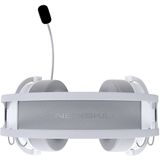 Newskill Kimera V2 Ivory 7.1 Gaming-headset, compatibel met PC en PS4, wit