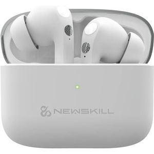 Newskill Anuki Gaming-hoofdtelefoon, draadloos, met snellader, compatibel met Android en iOS, wit
