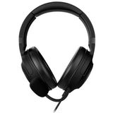 Newskill Sobek 7.1 Gaming-headset met kabel, 7.1 geluid, USB, ruisonderdrukking, omnidirectionele microfoon, verstelbaar, RGB-band, verstelbare hoofdband, PC/PS4/PS5/Mac/XBOX/Android, zwart