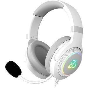 Newskill - Sobek 7.1 - Bedrade Gaming Headset - Wit - USB - Noise Cancelling - RGB