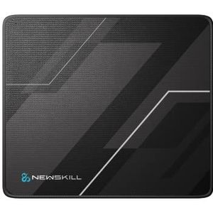 Newskill Artemis Gaming-muismat, L, exclusief jacquard-weefsel, antislip rubberen basis, afmetingen 460 x 400 x 3 mm, bureauonderlegger voor precisie en snelheid, zwart