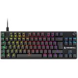 NEWSKILL Serike TKL V2 Zwart | Switch Red Hot Swap | Mechanisch Gaming Toetsenbord