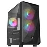 NFORTEC - Dys - PC Behuizing - Zwart - ATX - ARGB
