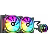 Nfortec - ATRIA X Vloeibare CPU Koeling - ARGB 240mm - Zwart