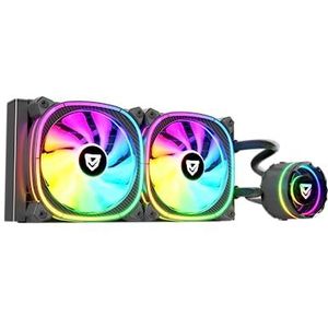Nfortec - ATRIA X Vloeibare CPU Koeling - ARGB 240mm - Zwart