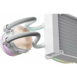 Nfortec - ATRIA X - Vloeibare CPU Koeling - 240mm - Wit - 2x 120mm PWM ARGB Fans